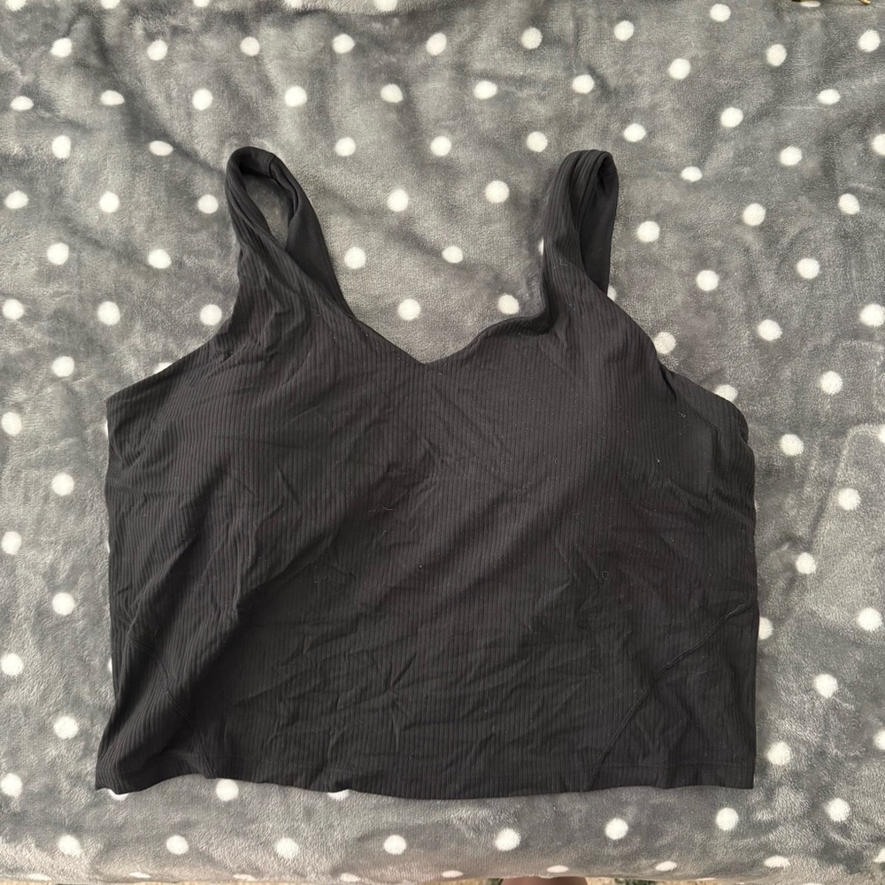 Lululemon Black Align Ribbed Tank Top